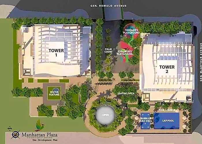 One Br Apt. Manhattan Plaza Araneta Center Cubao